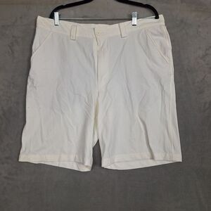 Under Armour White‎ shorts mens 38x9 Nylon Stretch